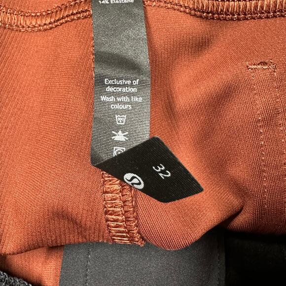 Lululemon ABC Slim Fit Pants Date Brown Men's Size 32 Excellent Used Condition - Picture 5 of 9